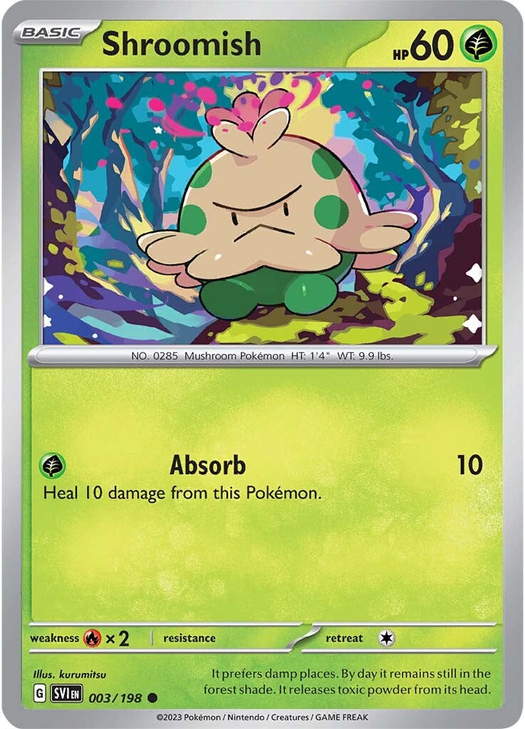 Shroomish (003/198) [Scarlet & Violet: Base Set] | Good Games North
