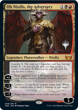 Ob Nixilis the Adversary 206 (Promo Pack: Streets of New Capenna)  | Good Games North