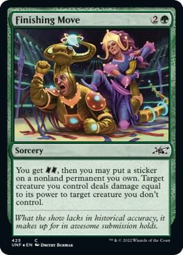Finishing Move Galaxy Foil (Unfinity)  - undefined | Good Games North