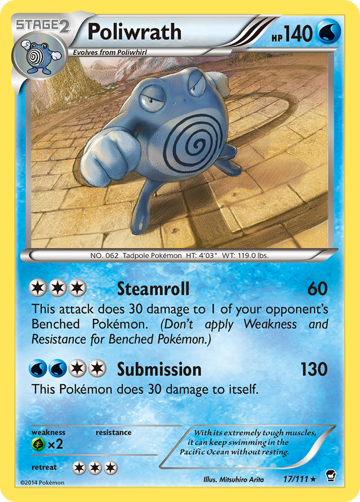 Poliwrath (17/111) [XY: Furious Fists] | Good Games North