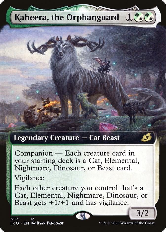 Kaheera, the Orphanguard 353/274 (Ikoria: Lair of Behemoths)  - Extended Art Foil | Good Games North