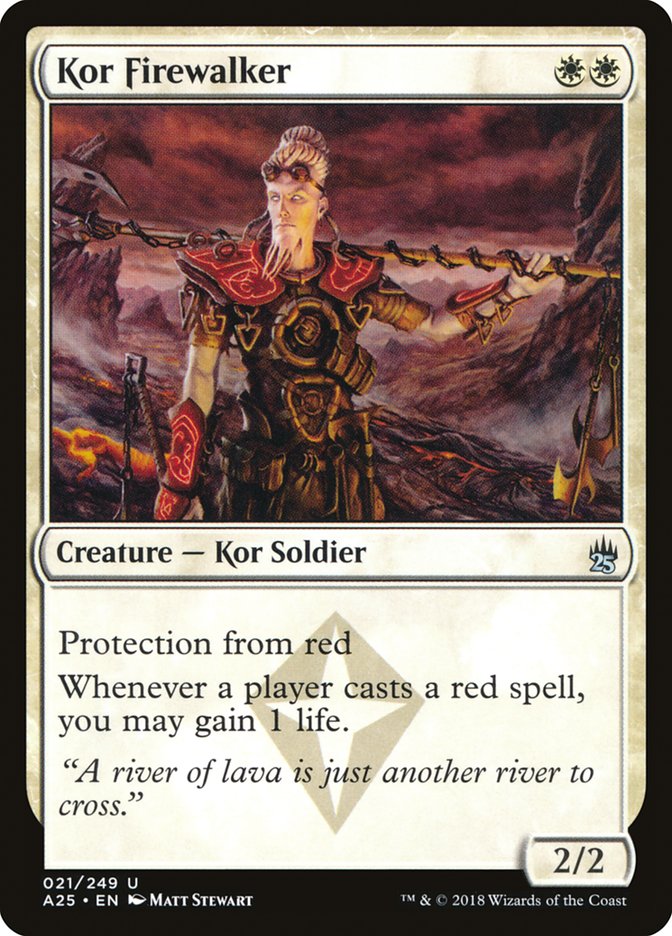 Kor Firewalker 21/249 (Masters 25)  | Good Games North