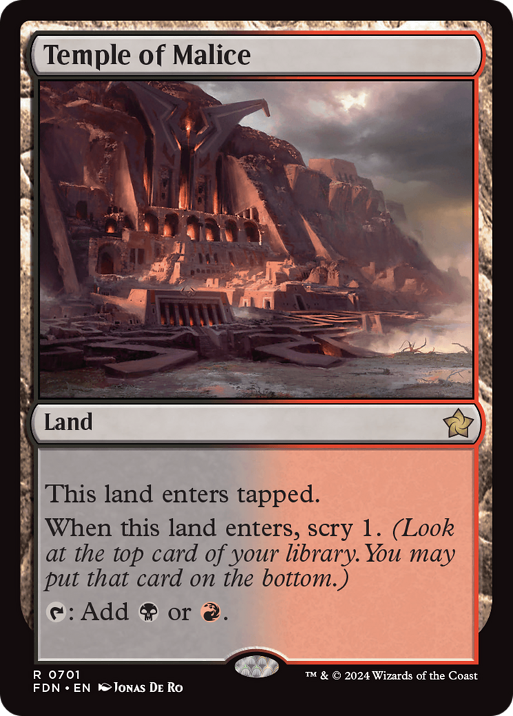 Temple of Malice [Foundations] | Good Games North