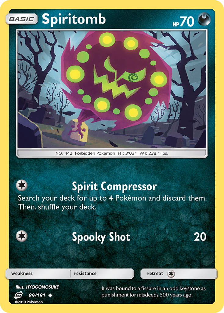 Spiritomb (89/181) [Sun & Moon: Team Up] | Good Games North