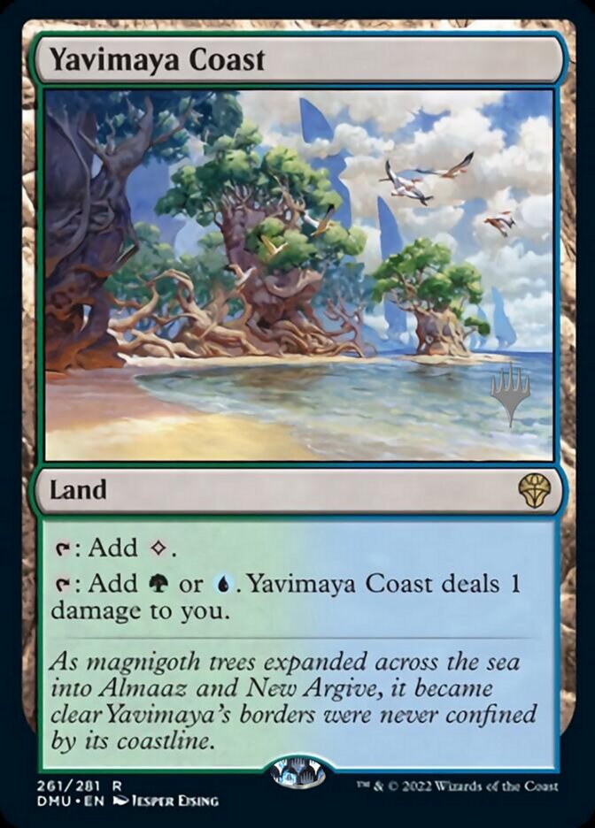 Yavimaya Coast (Promo Pack) [Dominaria United Promos] | Good Games North