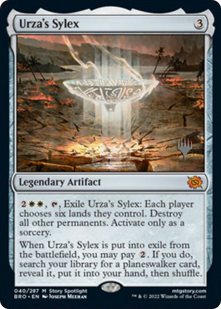 Urza's Sylex (Promo Pack) [The Brothers' War Promos] | Good Games North