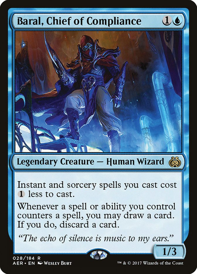 Baral, Chief of Compliance (Aether Revolt)  | Good Games North