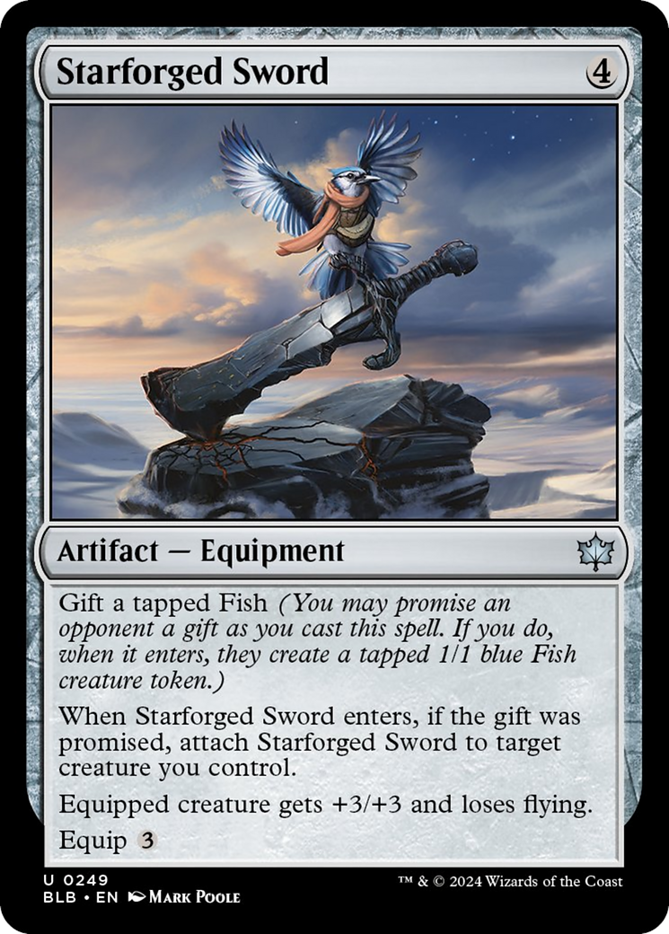 Starforged Sword [Bloomburrow] | Good Games North