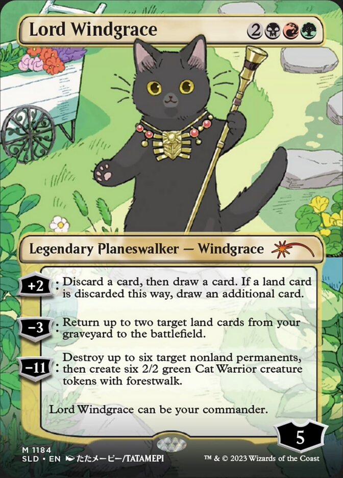 Lord Windgrace (Borderless) [Secret Lair Drop Series] | Good Games North