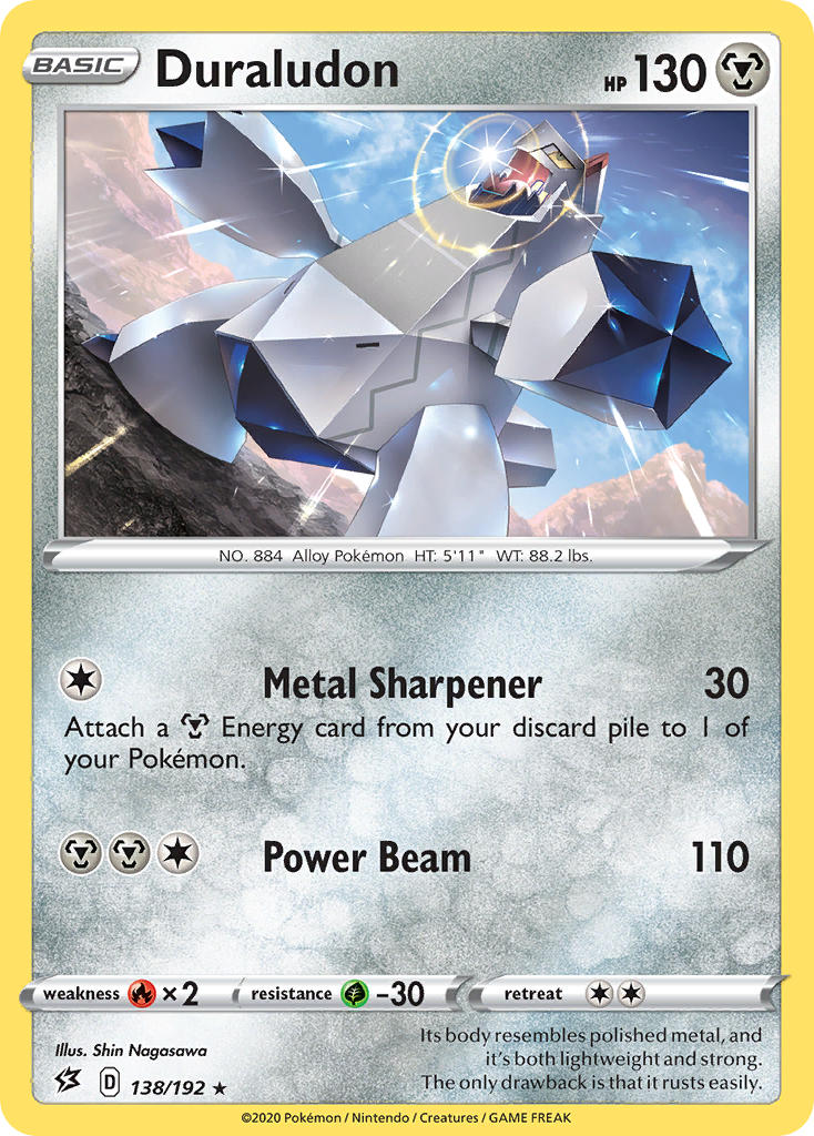 Duraludon (138/192) (Theme Deck Exclusive) [Sword & Shield: Rebel Clash] | Good Games North