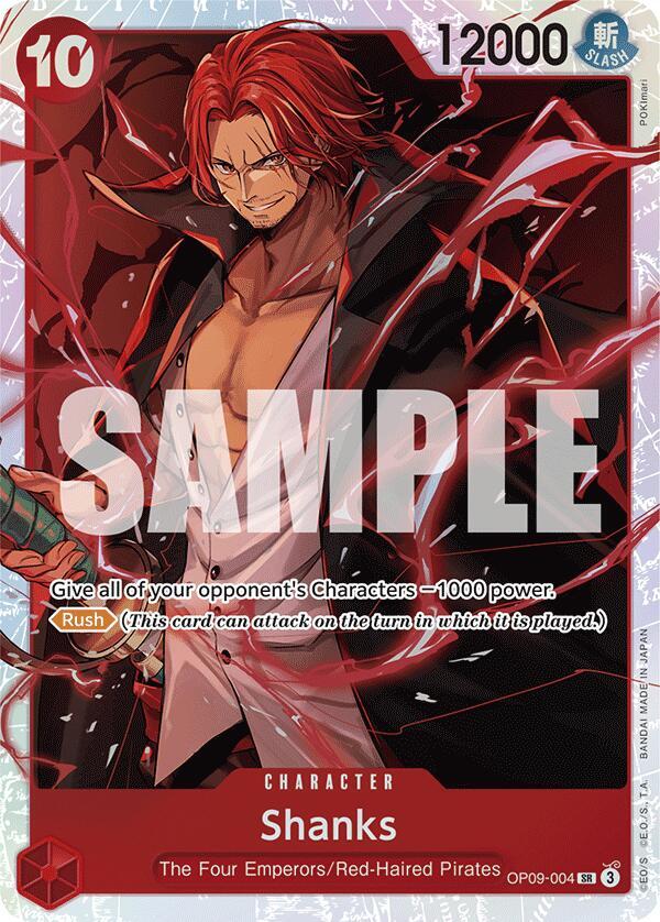 Shanks 004 OP09-004 (Emperors in the New World)  - Foil | Good Games North