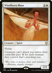Windborn Muse [Phyrexia: All Will Be One Commander] | Good Games North