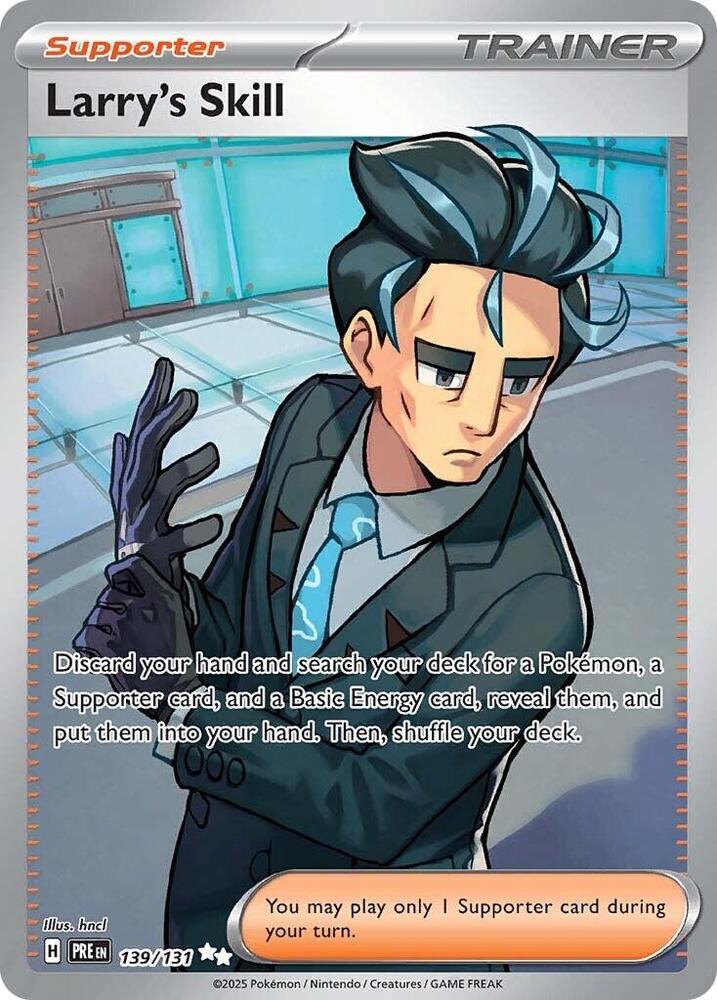 Larry's Skill (139/131) [Scarlet & Violet: Prismatic Evolutions] | Good Games North