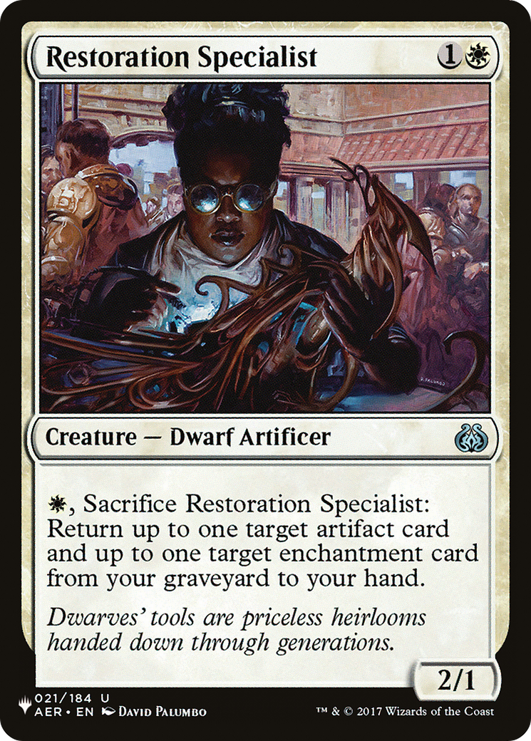 Restoration Specialist [The List] | Good Games North