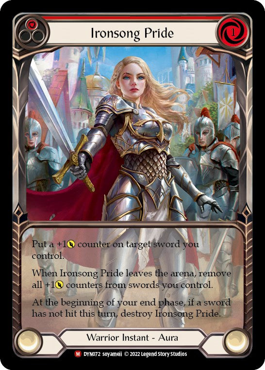 Ironsong Pride (Extended Art) [DYN072] (Dynasty)  Rainbow Foil | Good Games North