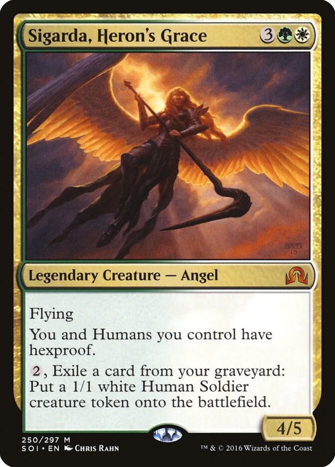 Sigarda Herons Grace (Shadows over Innistrad)  - Foil | Good Games North