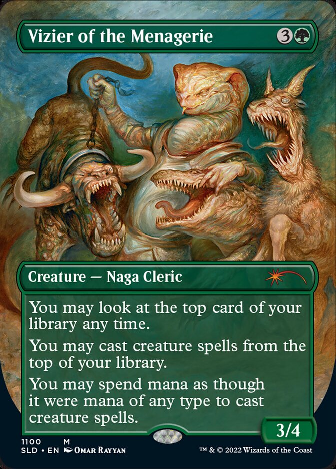 Vizier of the Menagerie (Borderless) [Secret Lair Drop Series] | Good Games North