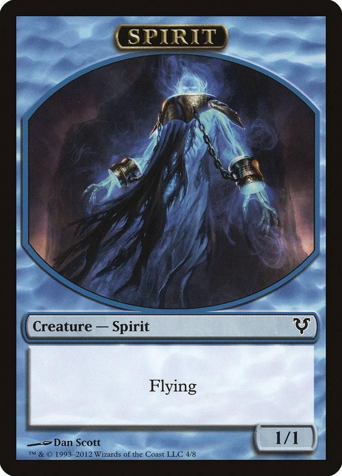Spirit Token (4/8) [Avacyn Restored Tokens] | Good Games North