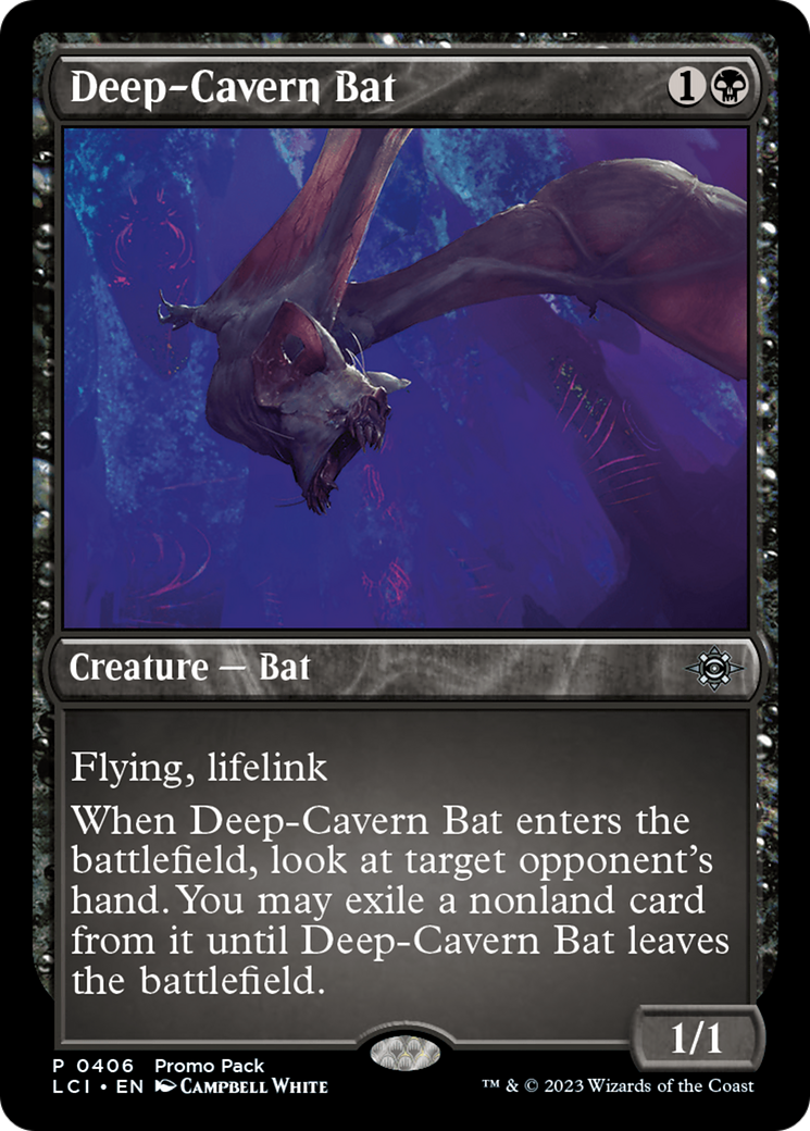 Deep-Cavern Bat [The Lost Caverns of Ixalan Promos] | Good Games North