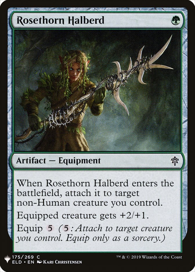 Rosethorn Halberd [Mystery Booster] | Good Games North