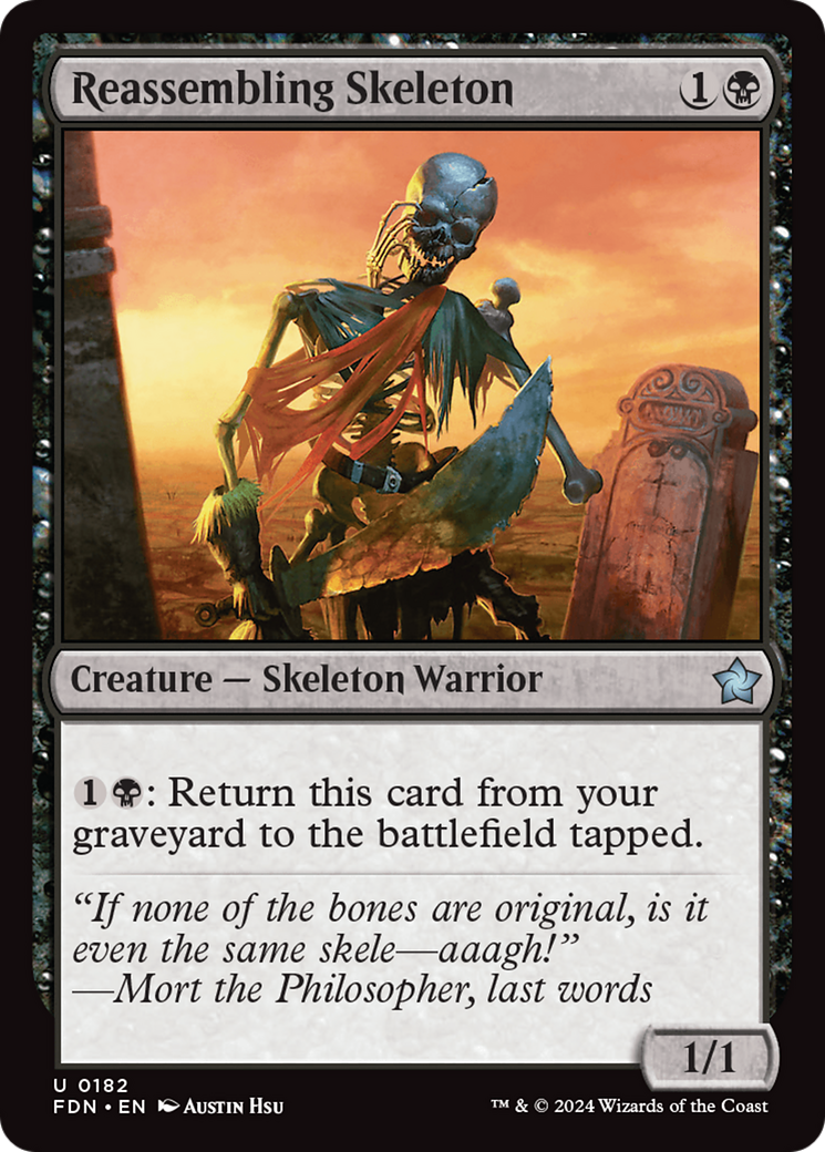 Reassembling Skeleton [Foundations] | Good Games North