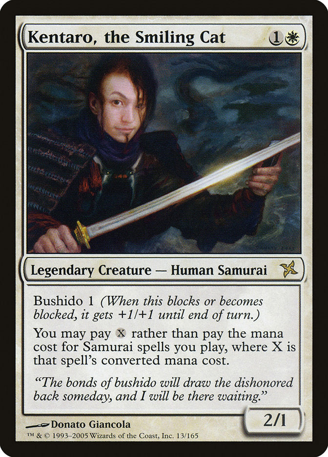 Kentaro, the Smiling Cat 13/165 (Betrayers of Kamigawa)  | Good Games North