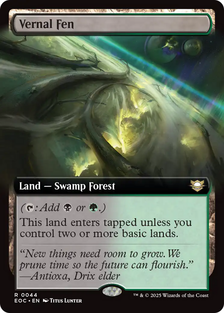 Vernal Fen (Extended Art) [Edge of Eternities Commander] | Good Games North