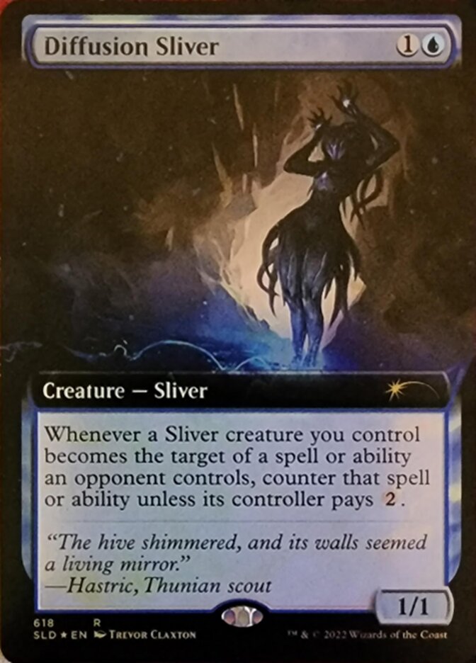 Diffusion Sliver (Extended Art) [Secret Lair Drop Promos] | Good Games North