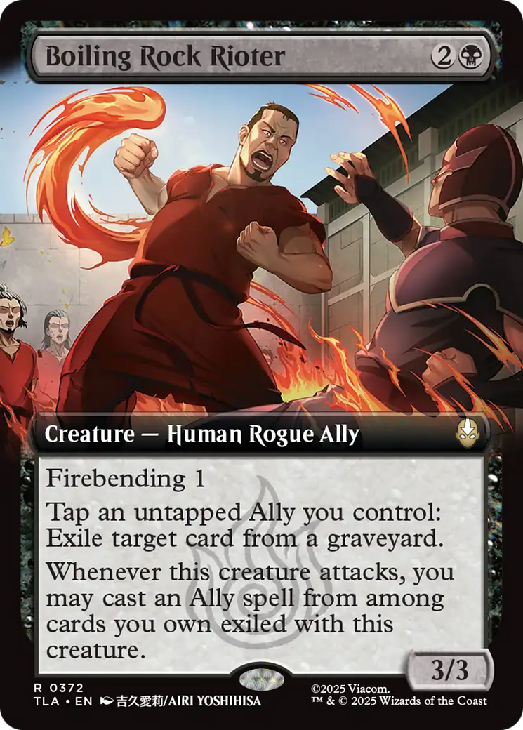 Boiling Rock Rioter (Extended Art) [Avatar: The Last Airbender] | Good Games North