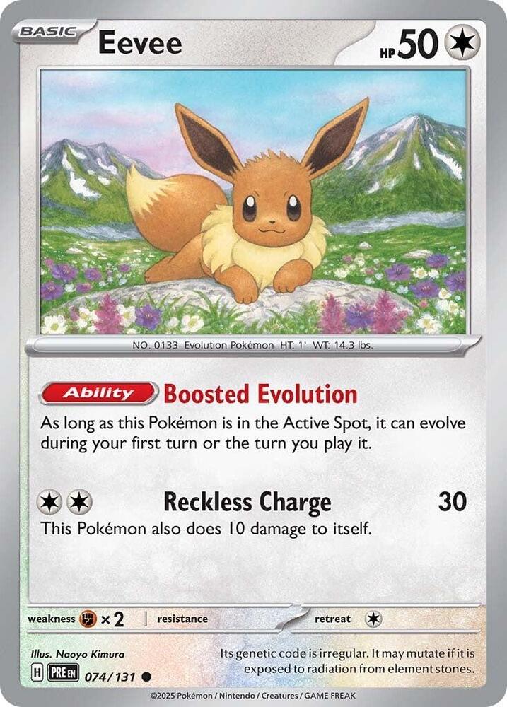 Eevee (074/131) [Scarlet & Violet: Prismatic Evolutions] | Good Games North