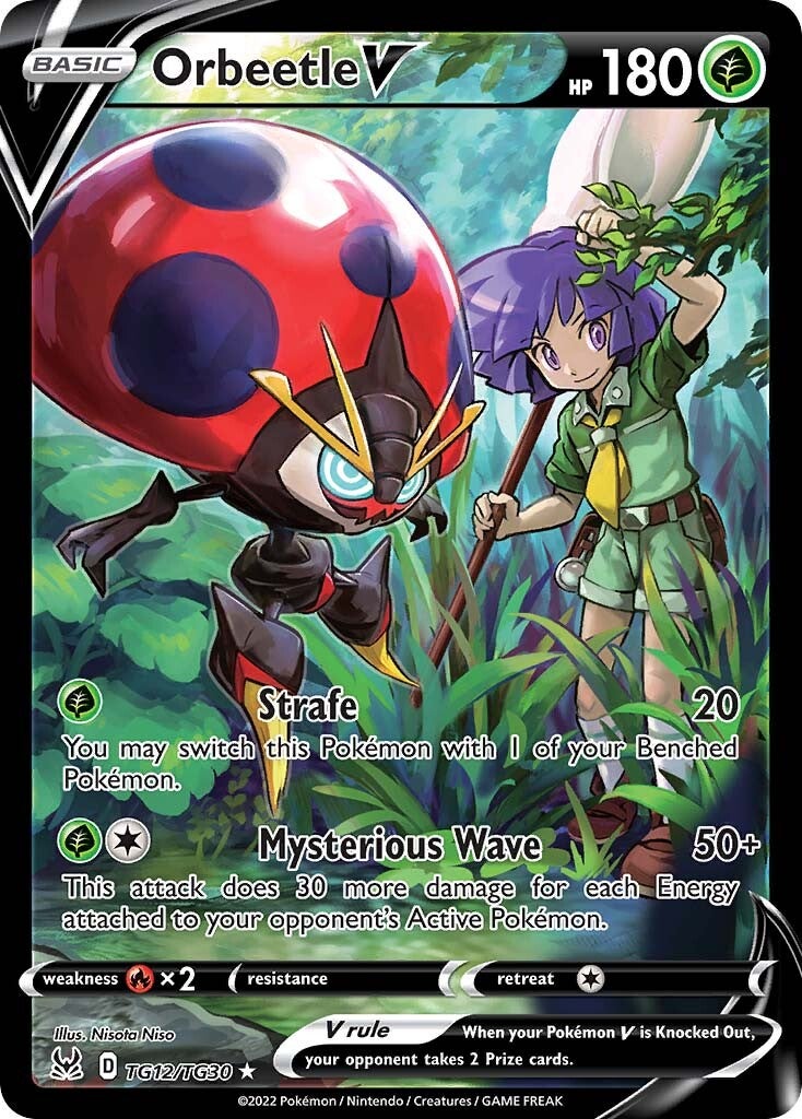 Orbeetle V (TG12/TG30) [Sword & Shield: Lost Origin] | Good Games North