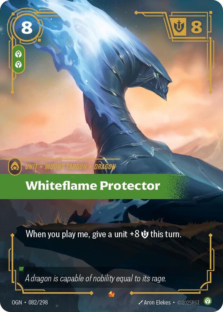 Whiteflame Protector (Origins)  - Foil | Good Games North