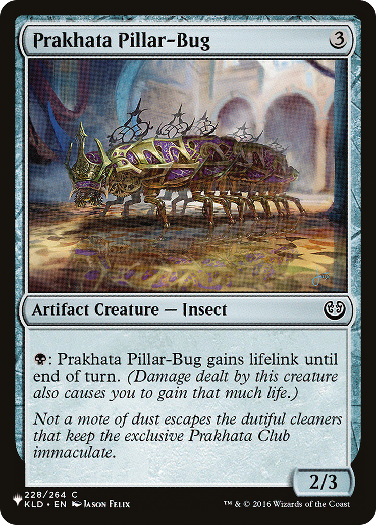 Prakhata Pillar-Bug [The List] | Good Games North