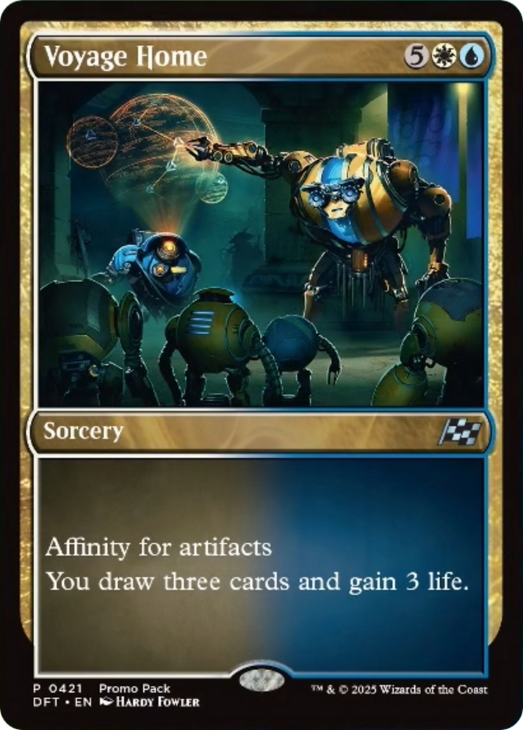 Voyage Home (Promo Pack) [Aetherdrift Promos] | Good Games North