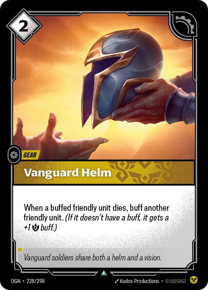 Vanguard Helm 228/298 (Origins)  - Foil | Good Games North