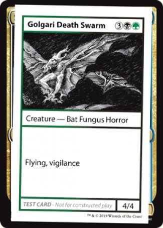 Golgari Death Swarm (2021 Edition) [Mystery Booster Playtest Cards] | Good Games North