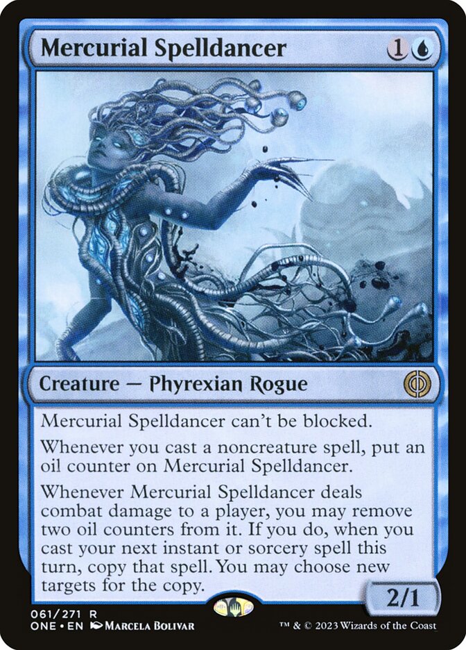 Mercurial Spelldancer (Phyrexia: All Will Be One)  - Foil | Good Games North