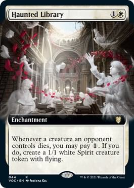 Haunted Library Extended Art (Commander: Innistrad: Crimson Vow)  | Good Games North