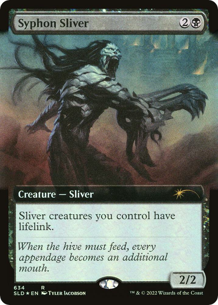 Syphon Sliver Extended Art (Secret Lair Drop Series)  - Foil | Good Games North