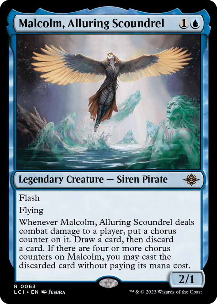 Malcolm, Alluring Scoundrel [The Lost Caverns of Ixalan] | Good Games North