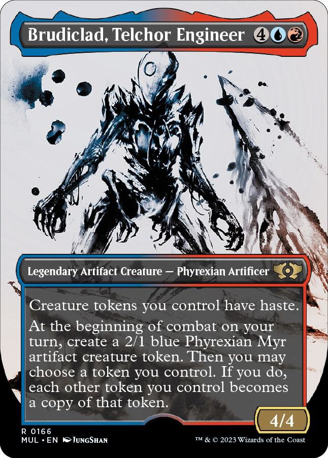 Brudiclad Telchor Engineer Halo Foil (March of the Machine: Multiverse Legends)  - undefined | Good Games North