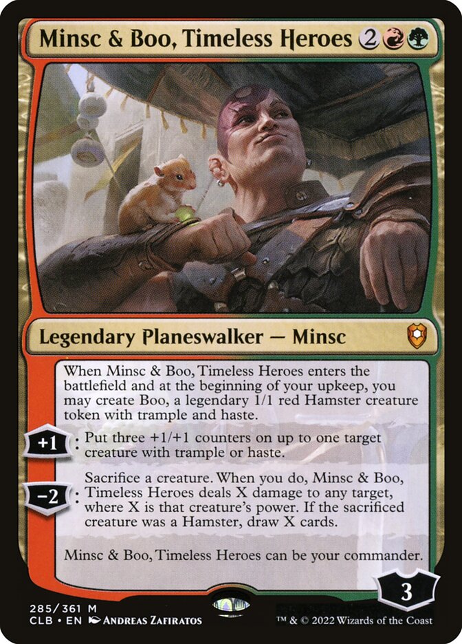 Minsc & Boo, Timeless Heroes (Commander Legends: Battle for Baldur's Gate)  | Good Games North