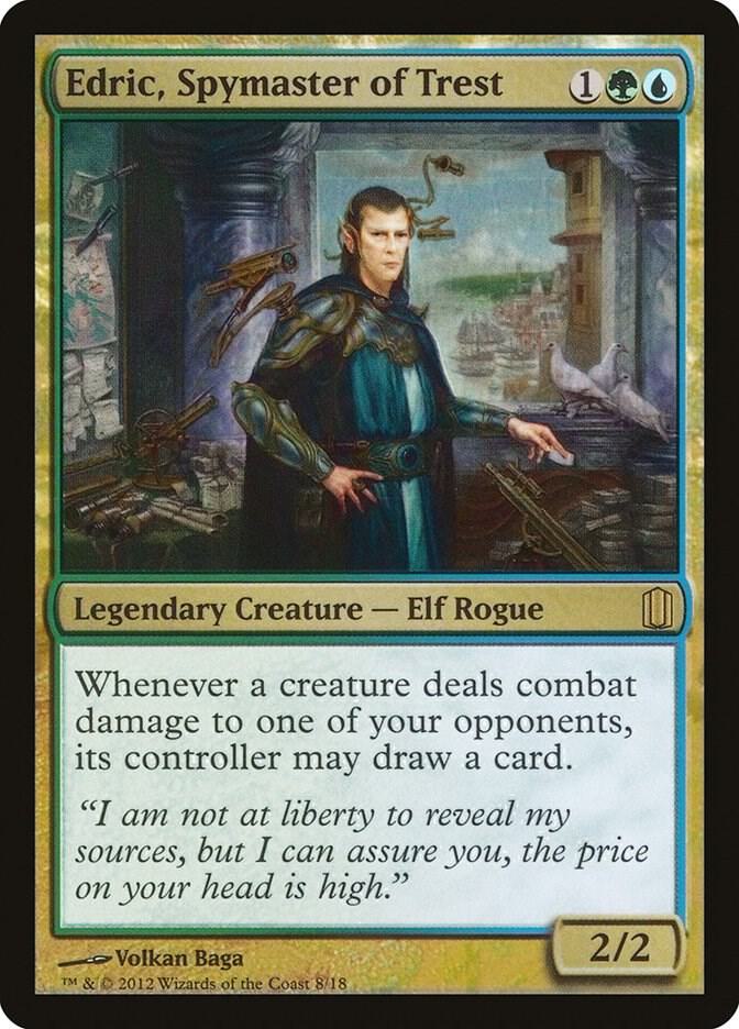Edric, Spymaster of Trest 8/18 (Commander's Arsenal)  - Foil | Good Games North