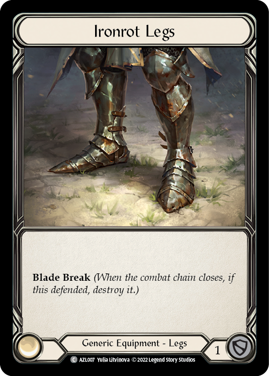 Ironrot Legs [AZL007] (Outsiders Azalea Blitz Deck) | Good Games North