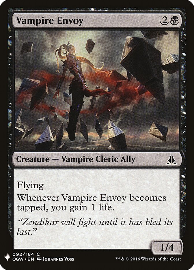 Vampire Envoy [Mystery Booster] | Good Games North