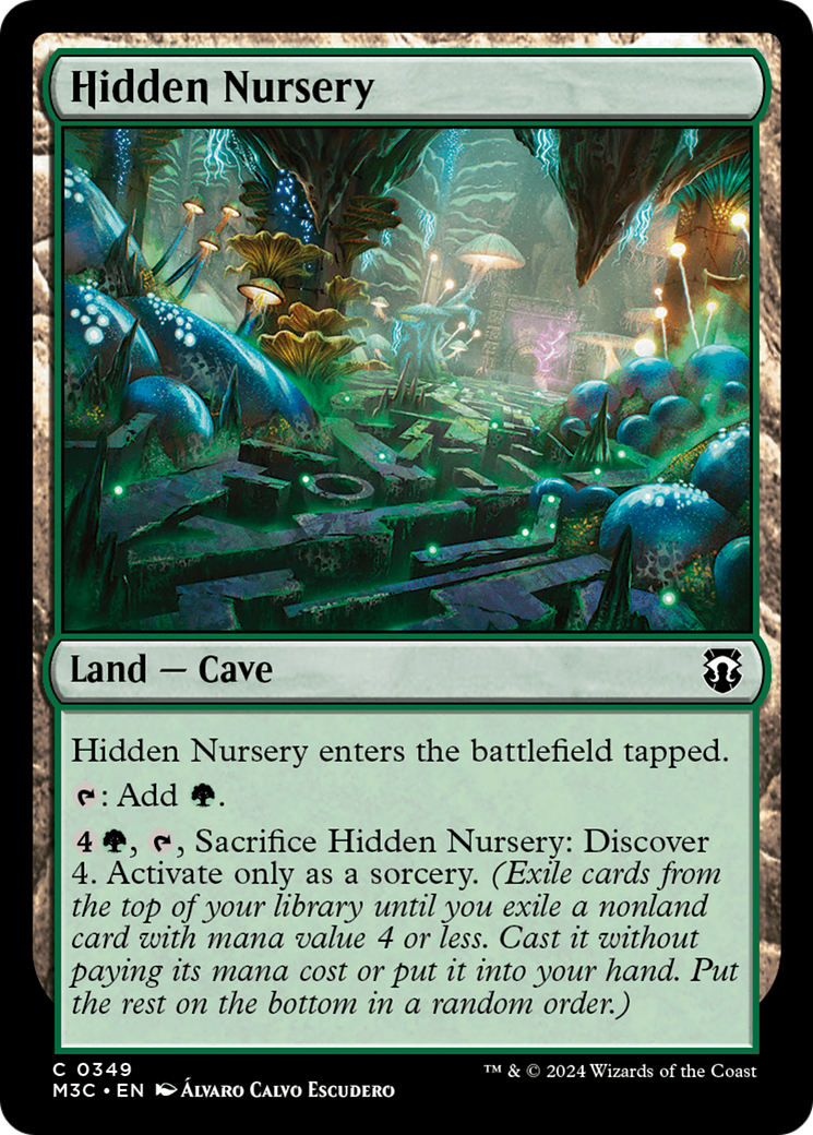 Hidden Nursery (Ripple Foil) [Modern Horizons 3 Commander] | Good Games North