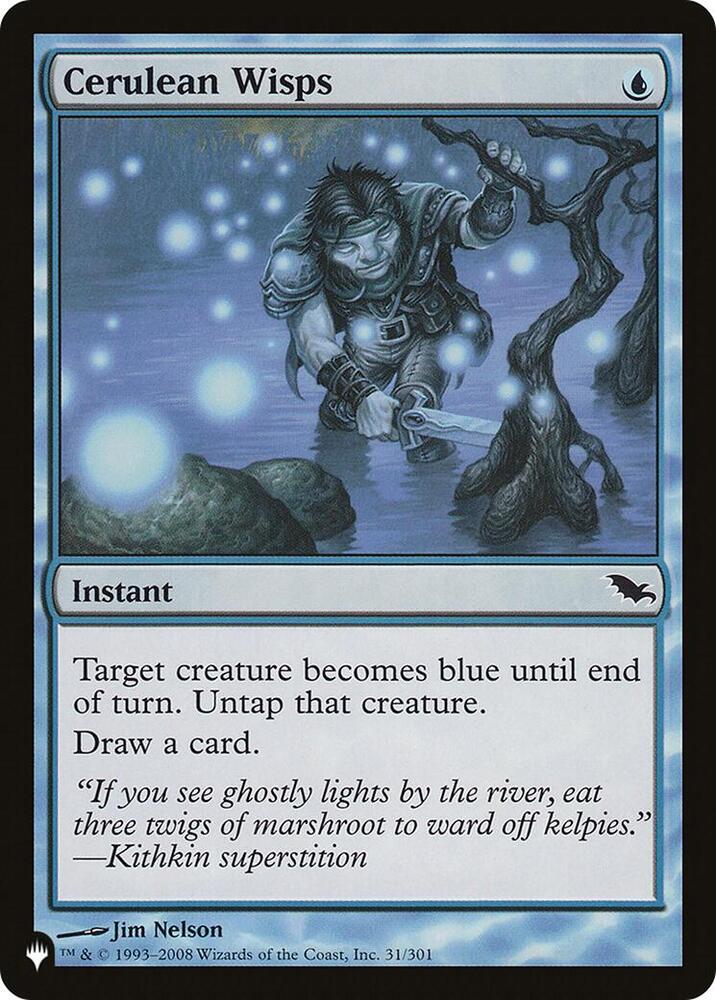 Cerulean Wisps (The List Reprints)  | Good Games North