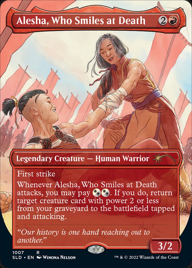 Alesha, Who Smiles at Death [Secret Lair Drop Series] | Good Games North