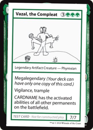 Vazal, the Compleat (2021 Edition) [Mystery Booster Playtest Cards] | Good Games North
