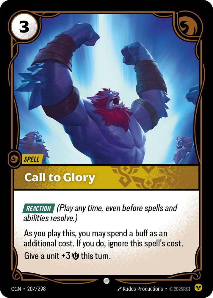 Call to Glory 207/298 (Origins)  - Foil | Good Games North